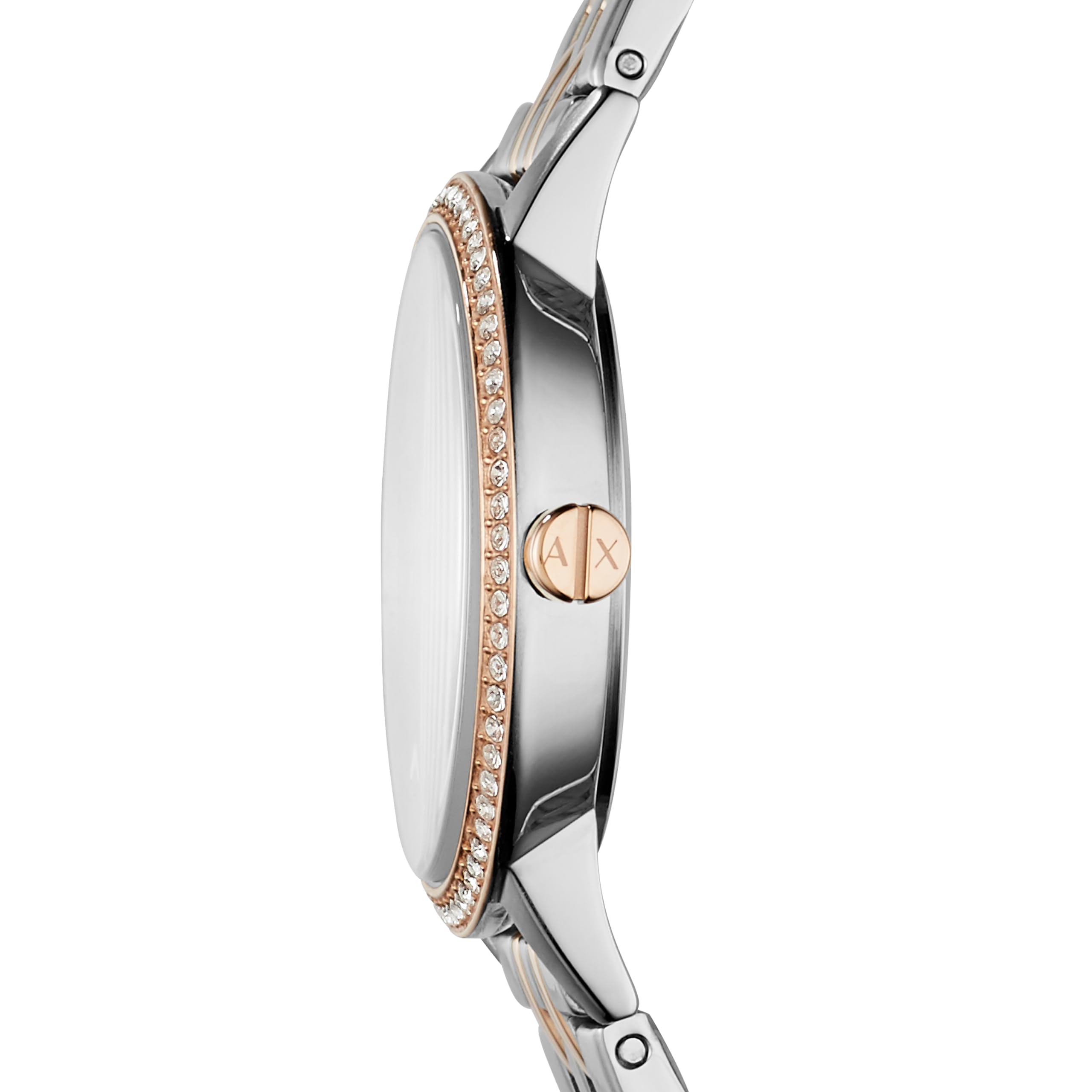 A|X Armani Exchange Women's Three-Hand Watch with Stainless Steel