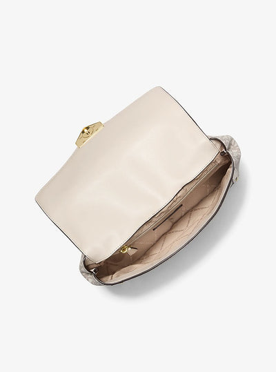 Michael Kors Soho Large Studded Signature Logo Shoulder Bag