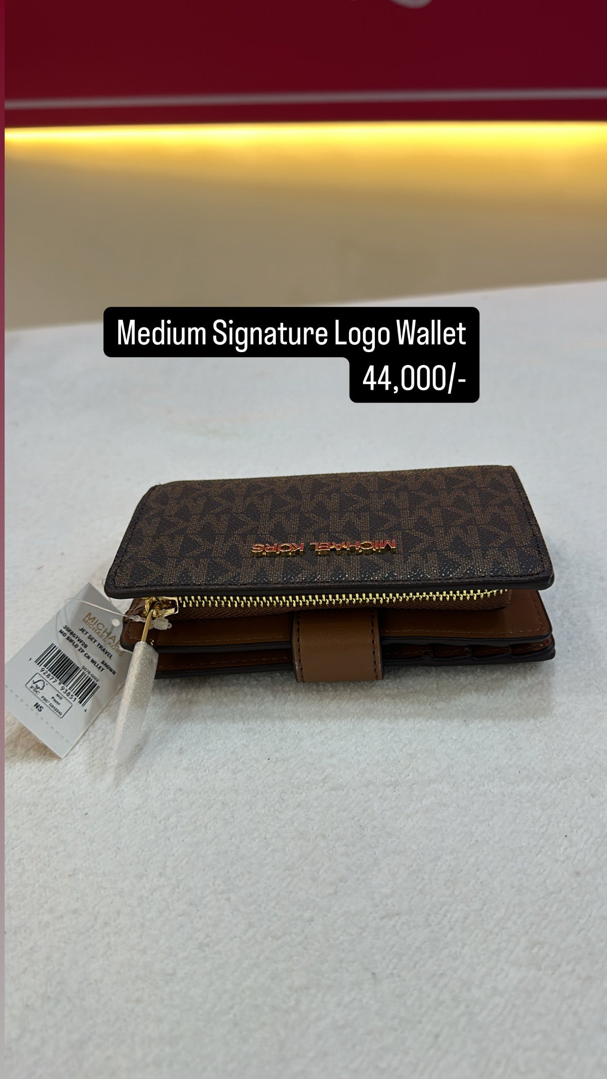 Michael Kors Medium Signature Logo Wallet