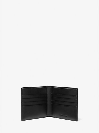 Signature Logo Billfold Wallet and Belt Gift Set