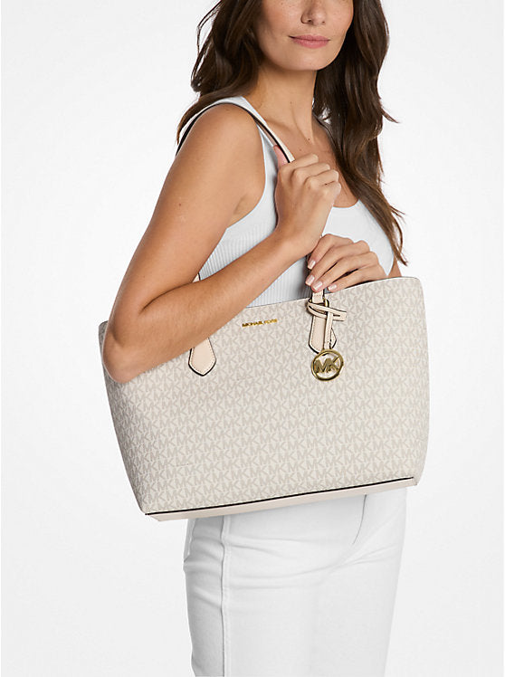 Michael Kors Sheila Large Signature Logo Tote Bag