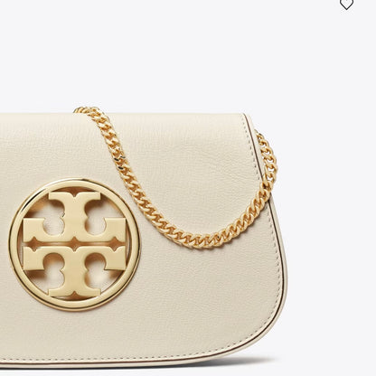 Tory Burch Reva leather Clutch