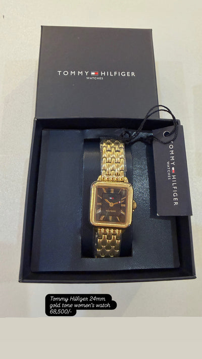 Tommy Hilfiger 24MM Rectangle Dial Dress Watch