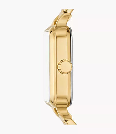 Colleen Three-Hand Gold-Tone Stainless Steel women’s Watch