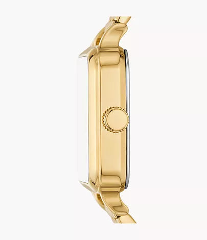 Colleen Three-Hand Gold-Tone Stainless Steel Watch