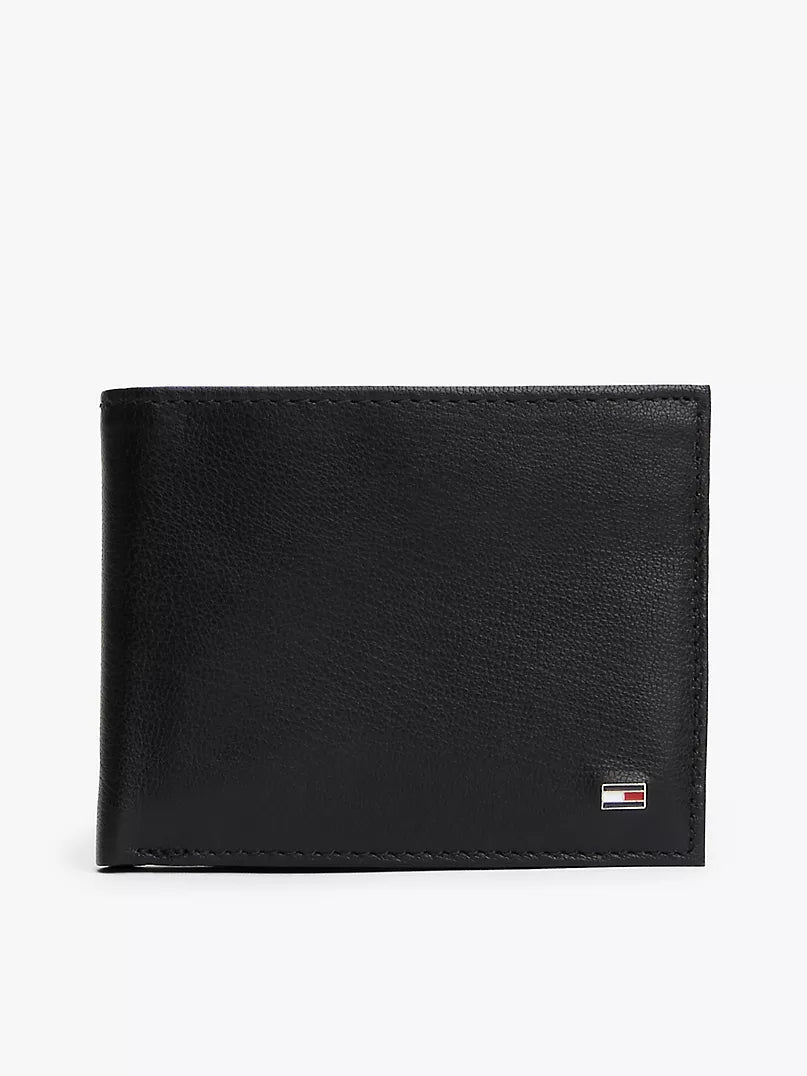 Tommy Hilfiger Pebbled Leather Bifold Wallet
