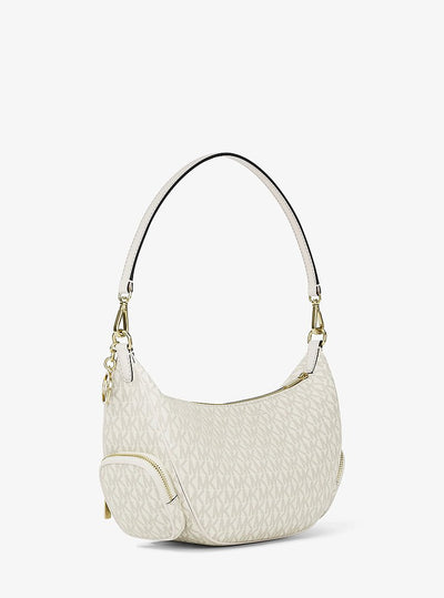 Michael Kors Merritt Medium Signature Logo Convertible Shoulder Bag