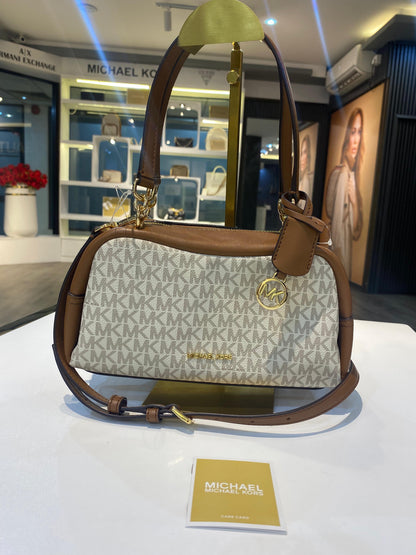 Michael Kors Cecily Small Signature Logo Shoulder Bag