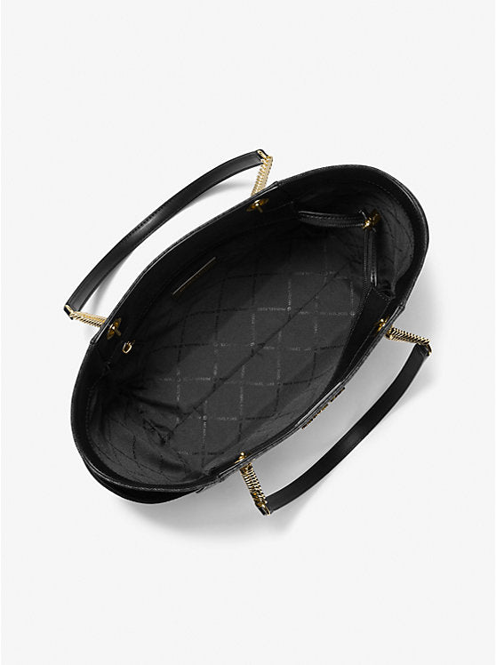 Michael Kors Jet Set Large Signature Logo Shoulder Bag