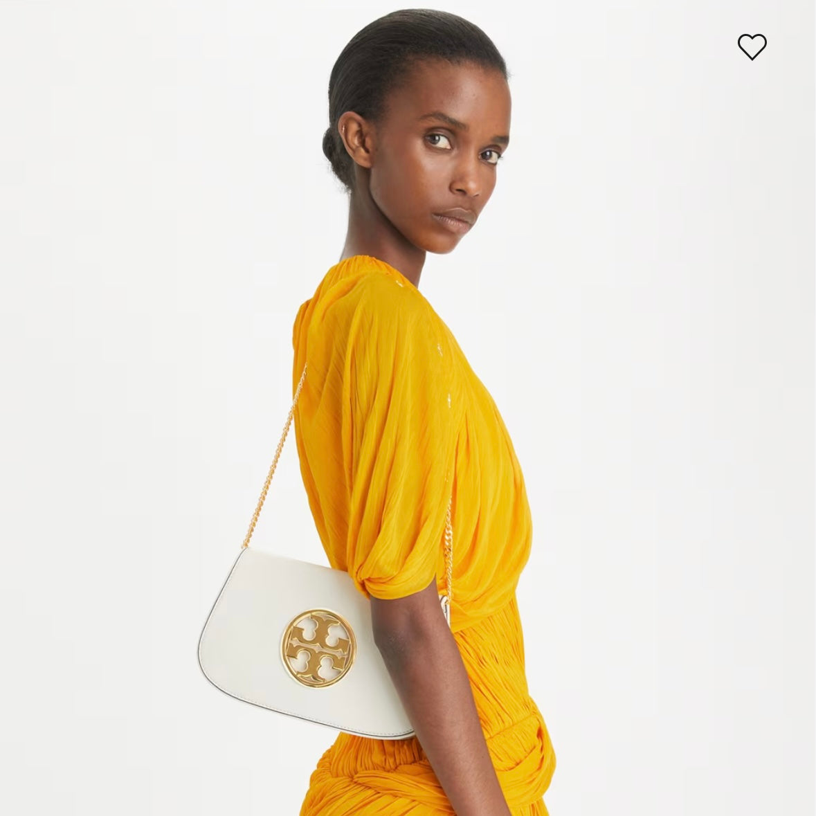 Tory Burch Reva leather Clutch