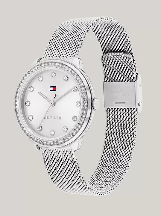 Tommy Hilfiger 32MM Stainless Steel Mesh Bracelet Watch