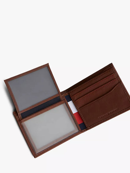 Tommy Hilfiger Pebbled Leather Bifold Wallet