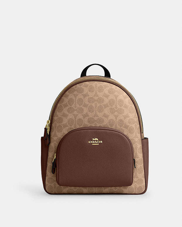 Court Backpack In Signature Canvas