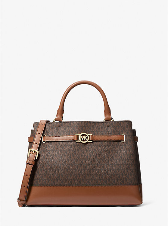 Michael Kors Reed Large Signature Logo Satchel