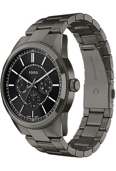 Fossil Pearson Multifunction Gunmetal Stainless Steel men’s Watch