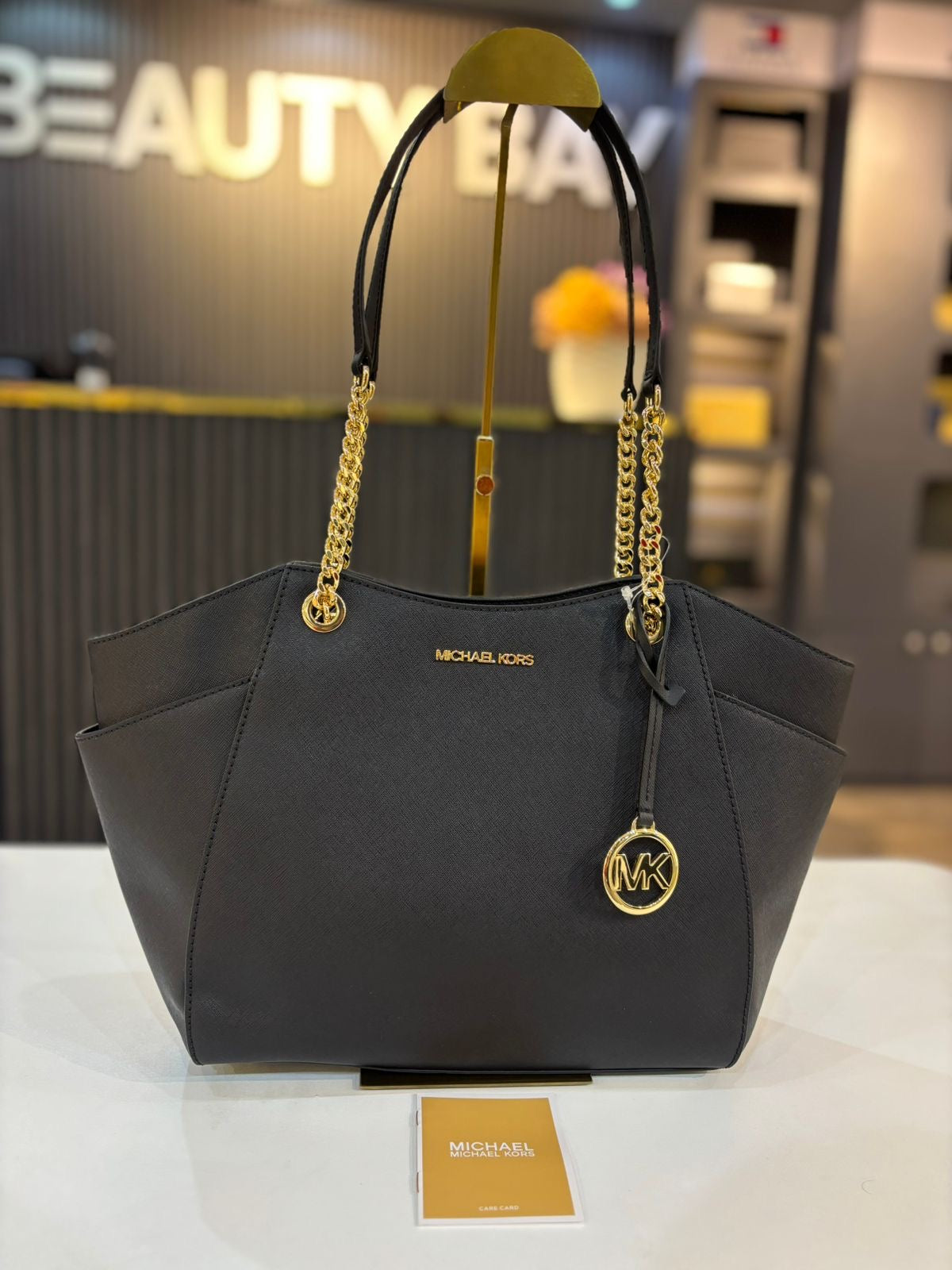 Michael Kors Jet Set Large Saffiano Leather Shoulder Bag