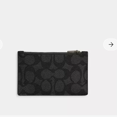 Coach Zip Card Case