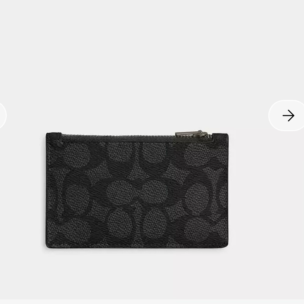 Coach Zip Card Case