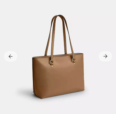 Coach station tote bag