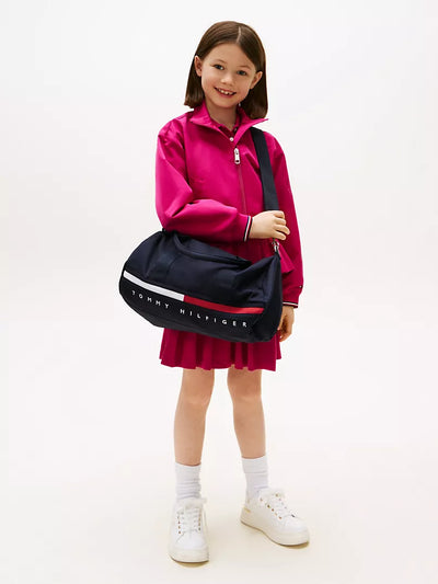 Tommy Hilfiger Kids' Flag Stripe Logo Duffle Bag