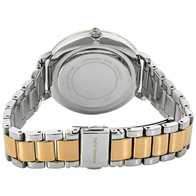 Michael Kors Pyper Quartz Crystal White Dial Ladies Watch