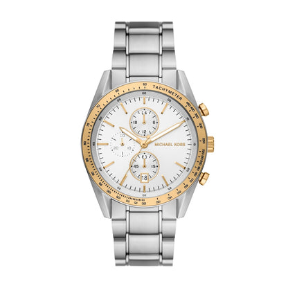 Michael Kors Warren Chronograph Quartz White Dial Men's Watch
