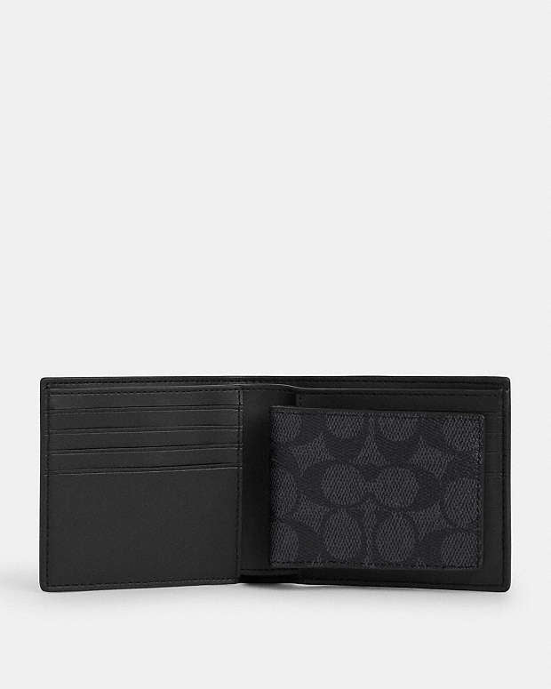 Coach 3 In 1 Wallet In Signature Canvas