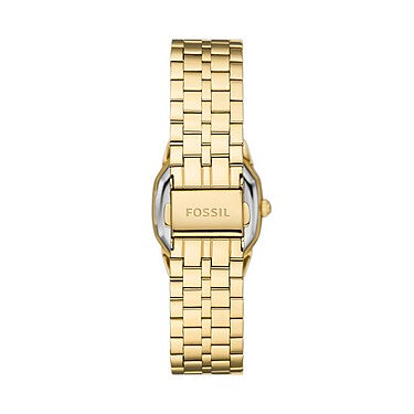 Fossil Harlow 27mm Three-Hand Gold-Tone Stainless Steel Watch