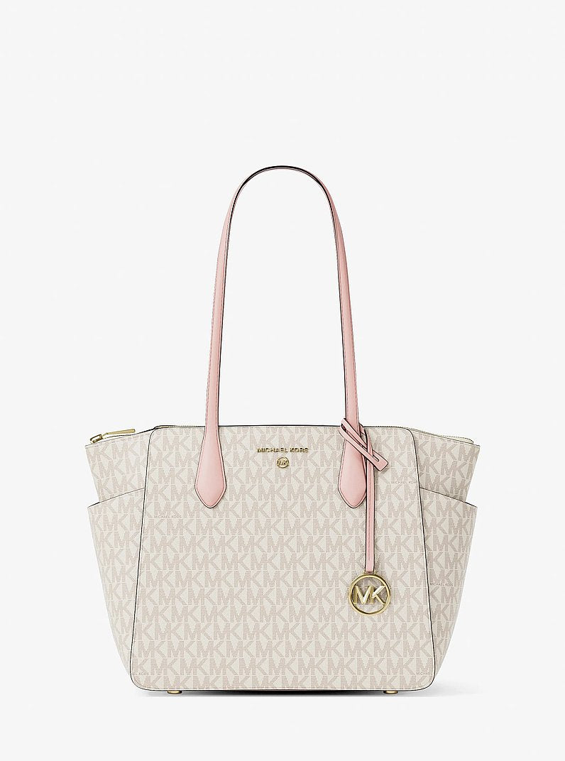 Michael Kors Marilyn Medium Signature Logo Tote Bag