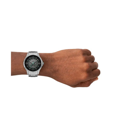 Armani Exchange Hampton Quartz Black Dial Men's Watch
