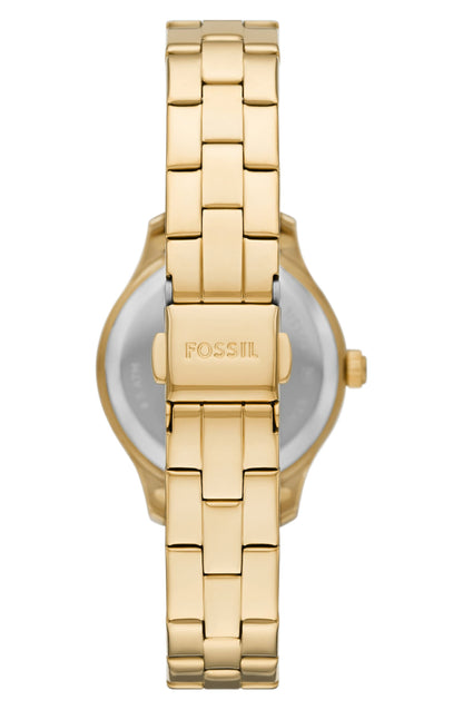 Fossil Brynn Three-Hand Stainless Steel Bracelet Watch, 30mm
