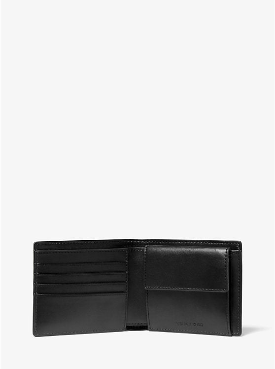 Cooper Logo Billfold Wallet With Coin Pouch