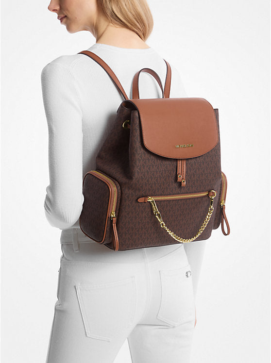Michael Kors Jet Set Large Logo Backpack