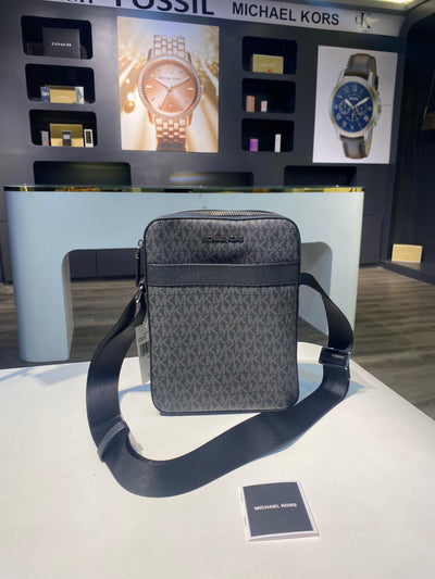 Michael Kors Cooper Signature Logo Flight Bag