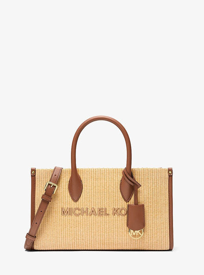 Michael Kors Mirella Medium Woven Satchel