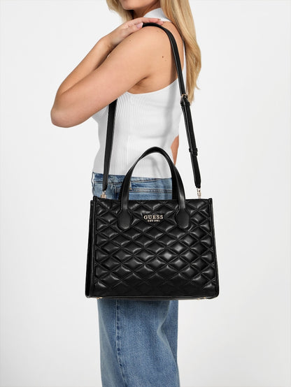 Guess Tamsin Quilted Tote