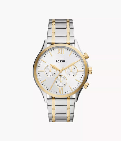 Fossil Fenmore Multifunction Two-Tone Stainless Steel Watch