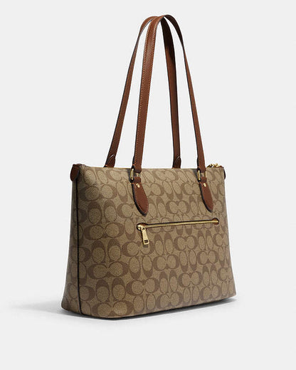 Coach Gallery Tote Bag In Signature Canvas