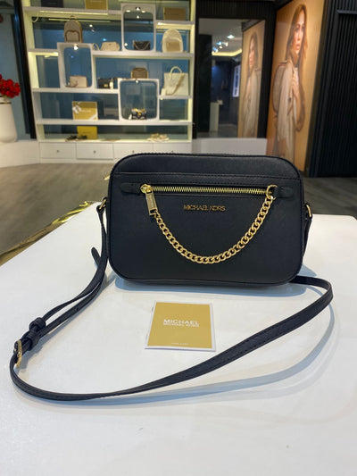 Michael Kors Jet Set Large Saffiano Leather Crossbody Bag