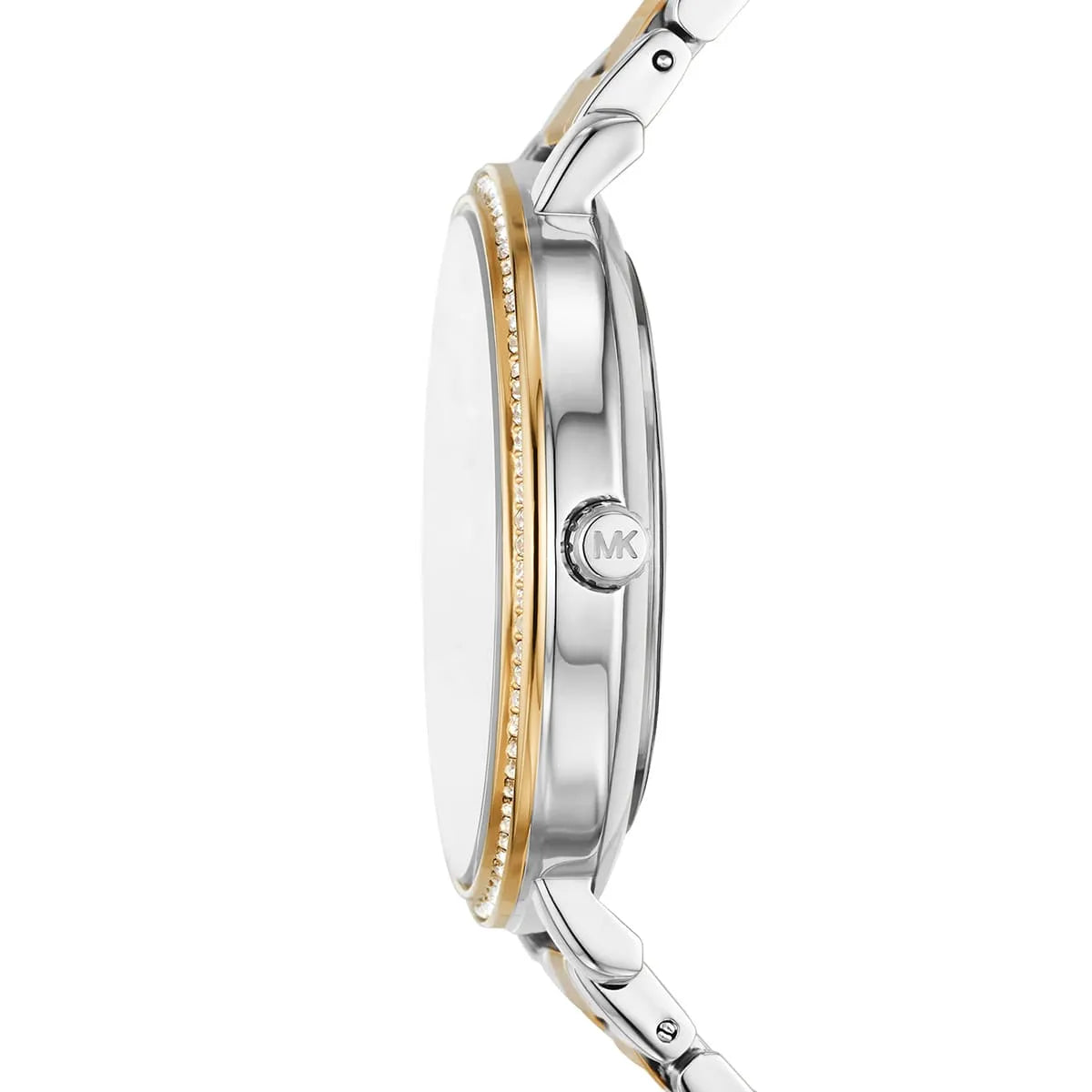 Michael Kors Pyper Quartz Crystal White Dial Ladies Watch