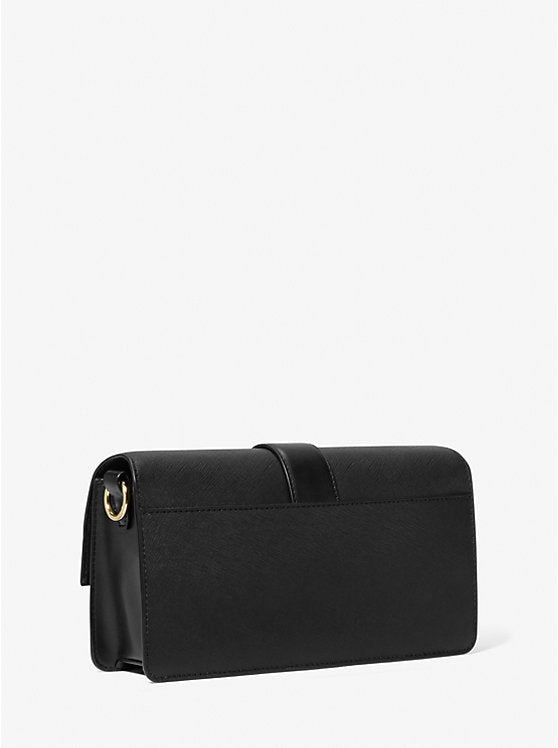 Michael Kors Greenwich Medium Saffiano Leather Shoulder Bag