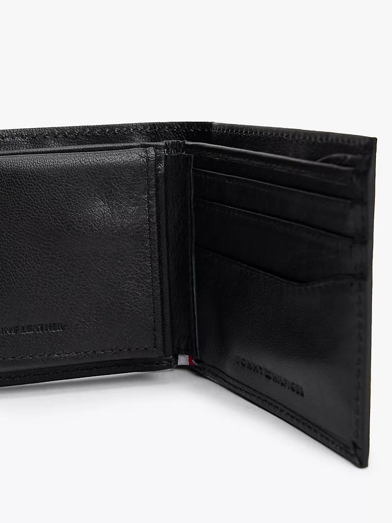 Tommy Hilfiger Pebbled Leather Bifold Wallet