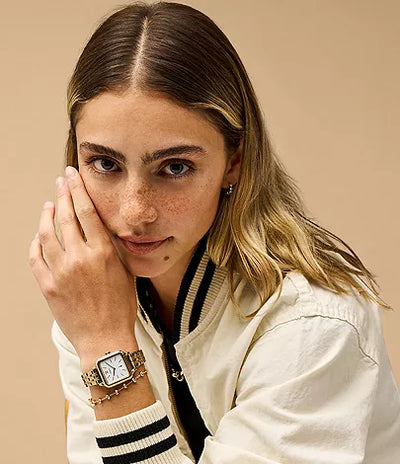 Colleen Three-Hand Gold-Tone Stainless Steel women’s Watch