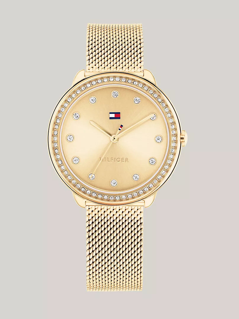 32MM Monochrome Mesh Bracelet Watch