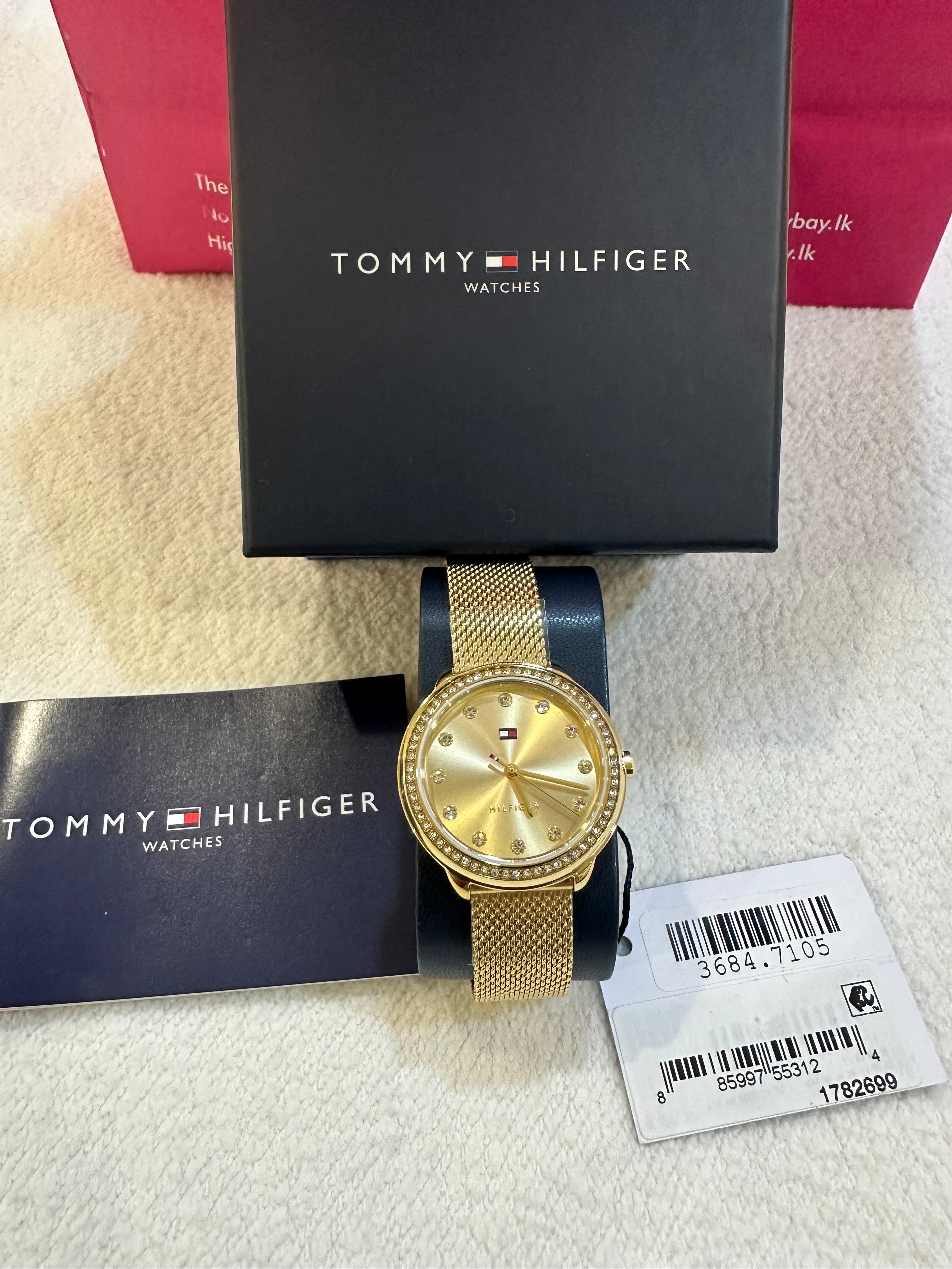 Tommy Hilfiger 32MM Gold-Plated Mesh Bracelet Watch