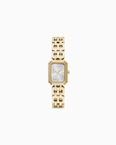 Armani Exchange Faye Quartz TWO TONE STAINLESS STEEL WATCH