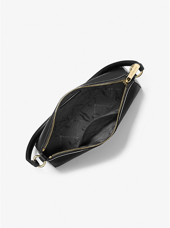 Vincent Medium Saffiano Leather Pochette with Signature Logo Card Case