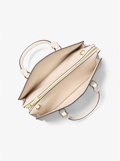 Michael Kors Sheila Medium Logo Satchel