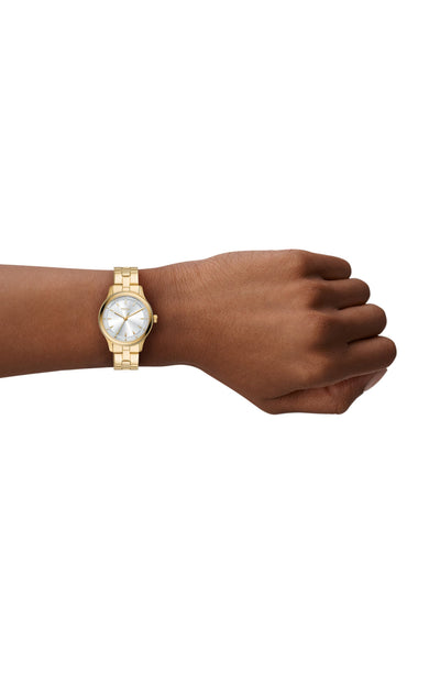 Fossil Brynn Three-Hand Stainless Steel Bracelet Watch, 30mm