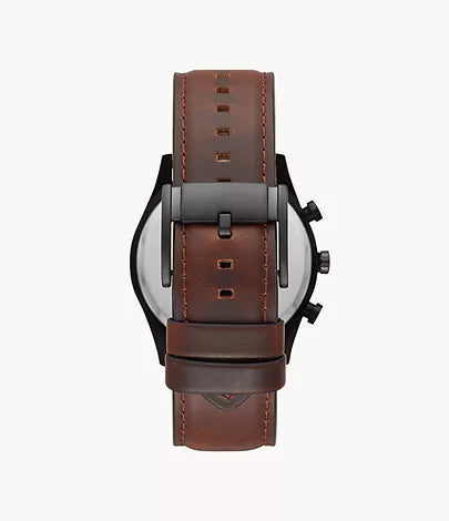 Fossil Sullivan Multifunction Brown Leather Watch